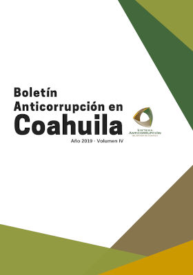 Boletín Anticorrupción en Coahuila, volumen IV, año 2019